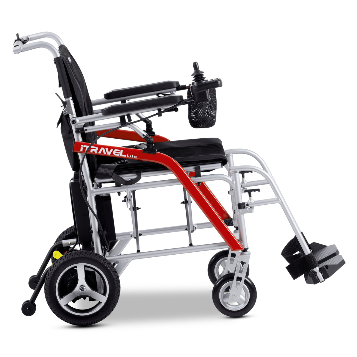 METRO MOBILITY ITRAVEL LITE 10" 4 Wheel Mobility Electric Wheelchairs 300W Motor 24V 10Ah Battery (Airplane-friendly)