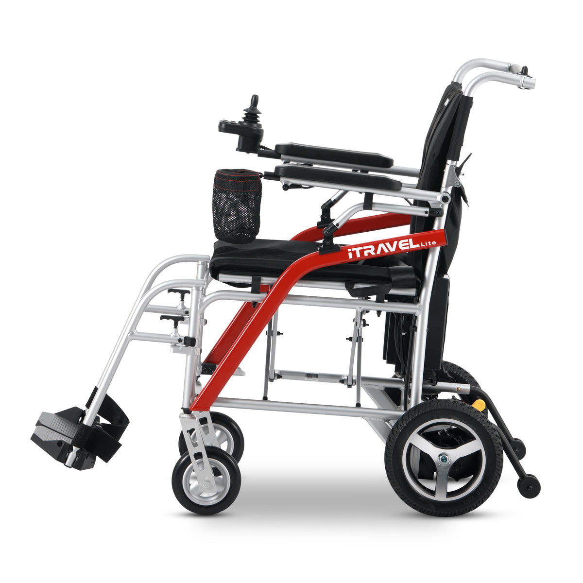 METRO MOBILITY ITRAVEL LITE 10" 4 Wheel Mobility Electric Wheelchairs 300W Motor 24V 10Ah Battery (Airplane-friendly)