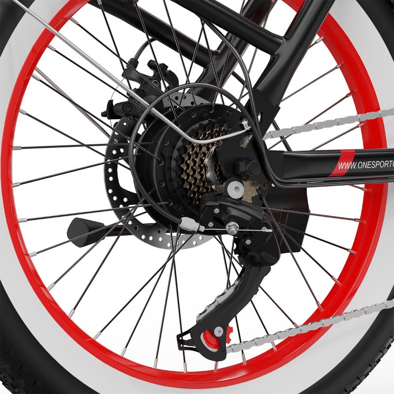 ONESPORT OT16-2 Step-Thru Electric Bike Combo