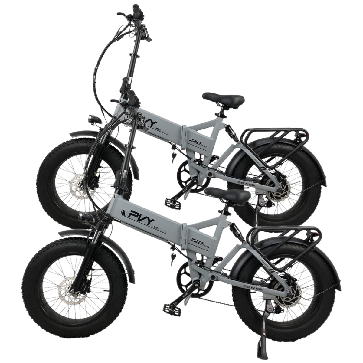 PVY Z20 Plus Fat Tire Electric Folding Bike 1000W Motor Combo