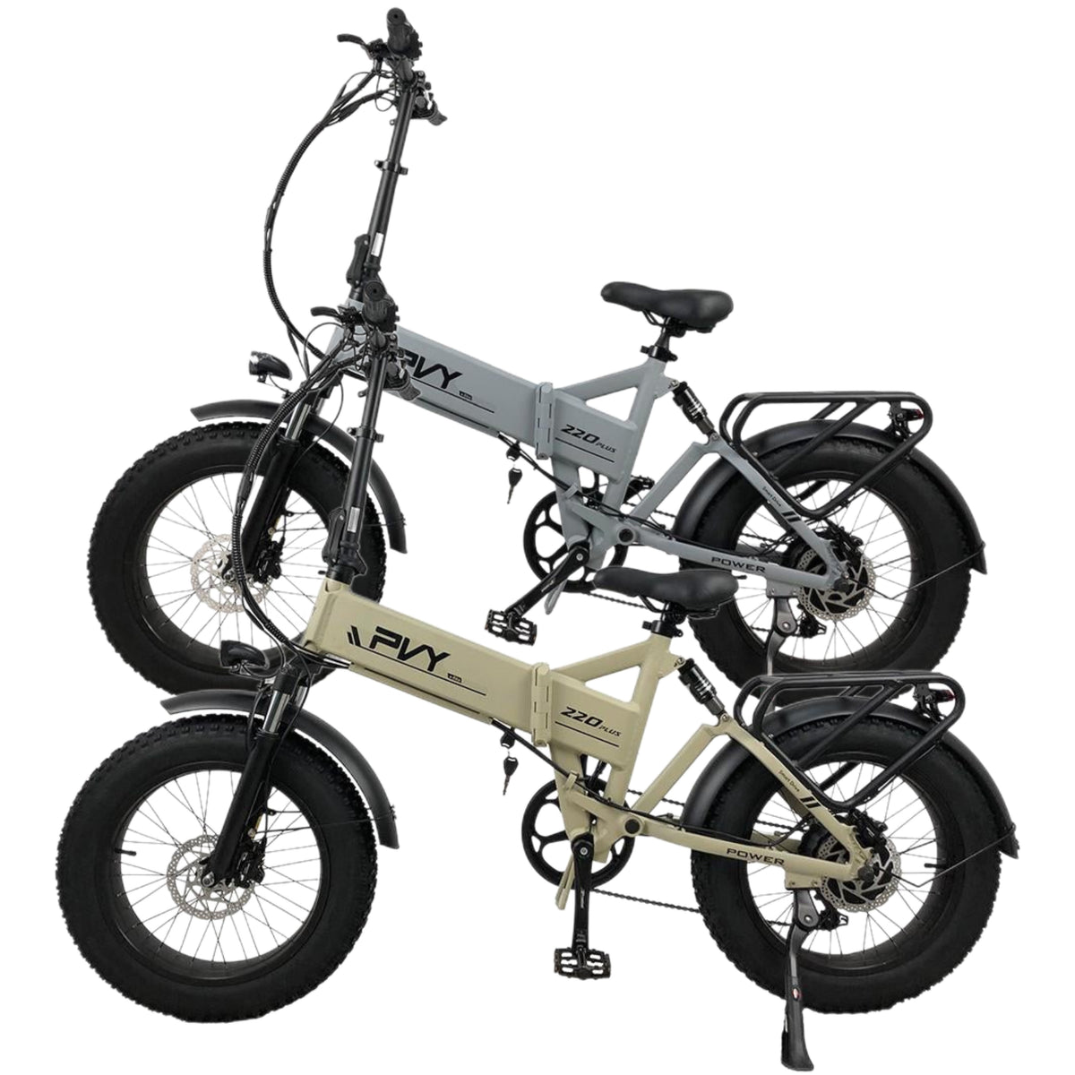 PVY Z20 Plus Fat Tire Electric Folding Bike 1000W Motor Combo
