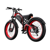 DUOTTS N26 26" Off Road Electric Bike 750W*2 Dual Motors 48V 20Ah Battery