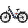 ZADA LB09 26"  750w （1500 Peak  ）Motor Fat Tire Step-through Full Suspension Mountain Electric Bike 48V 18Ah Battery