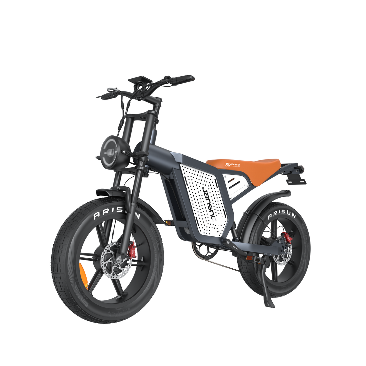 JANSNO X60 20" Fat Tires Electric Bikes 750W*2 Dual Motor 48V 23Ah Battery