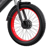 DUOTTS N26 26" Off Road Electric Bike 750W*2 Dual Motors 48V 20Ah Battery