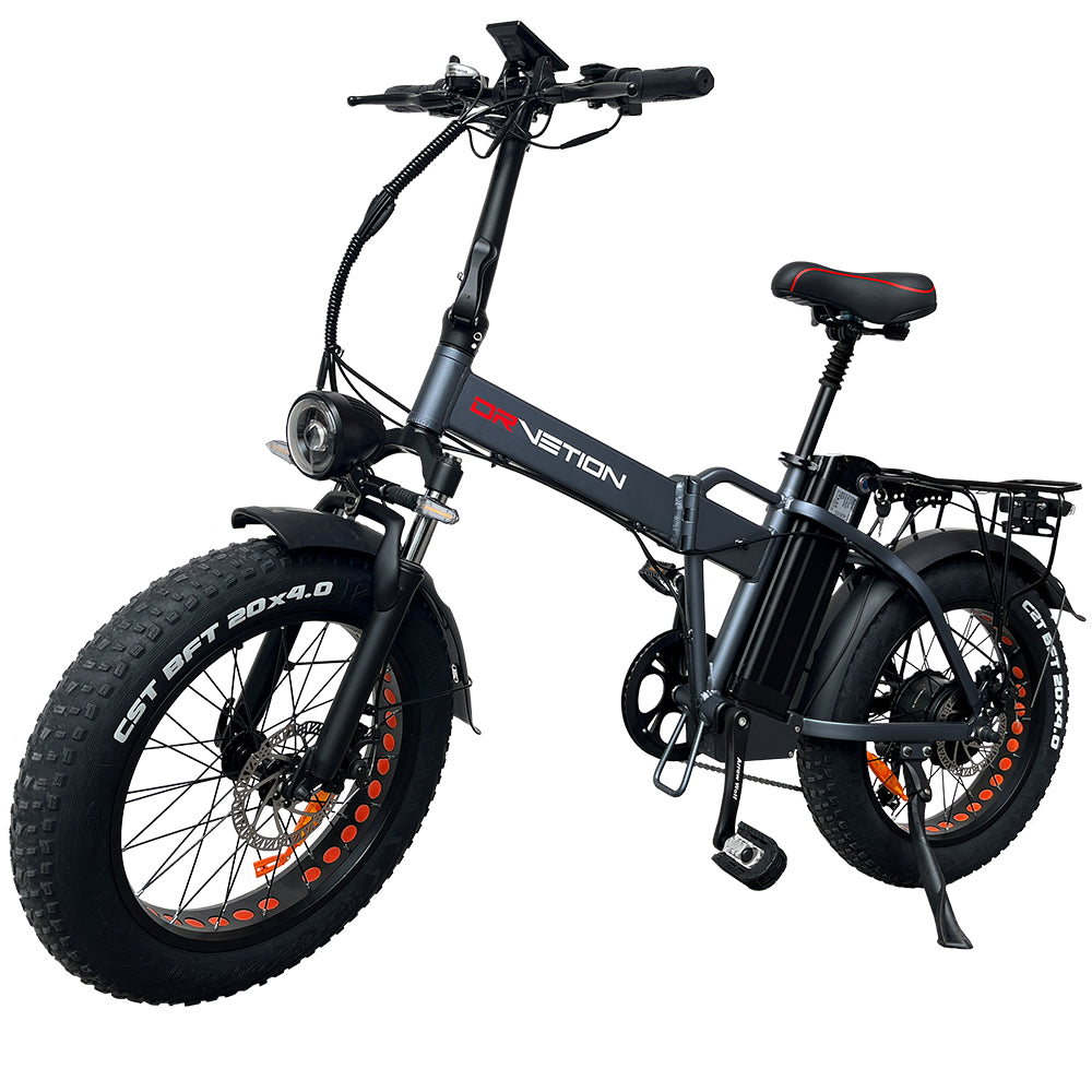 DRVETION AT20 20" Folding Electric Bike 750W Motor 48V 10Ah/15Ah/20Ah Samsung Battery
