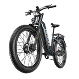 SHENGMILO S700 Pro 26" Step-Thru Fat Tire Electric City Bike 1000W*2 Dual Motor 48V 25Ah Battery