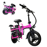 GLEERIDE A9 14" Mini Folding Electric Bike 750W Peak Motor 48V 15Ah Battery