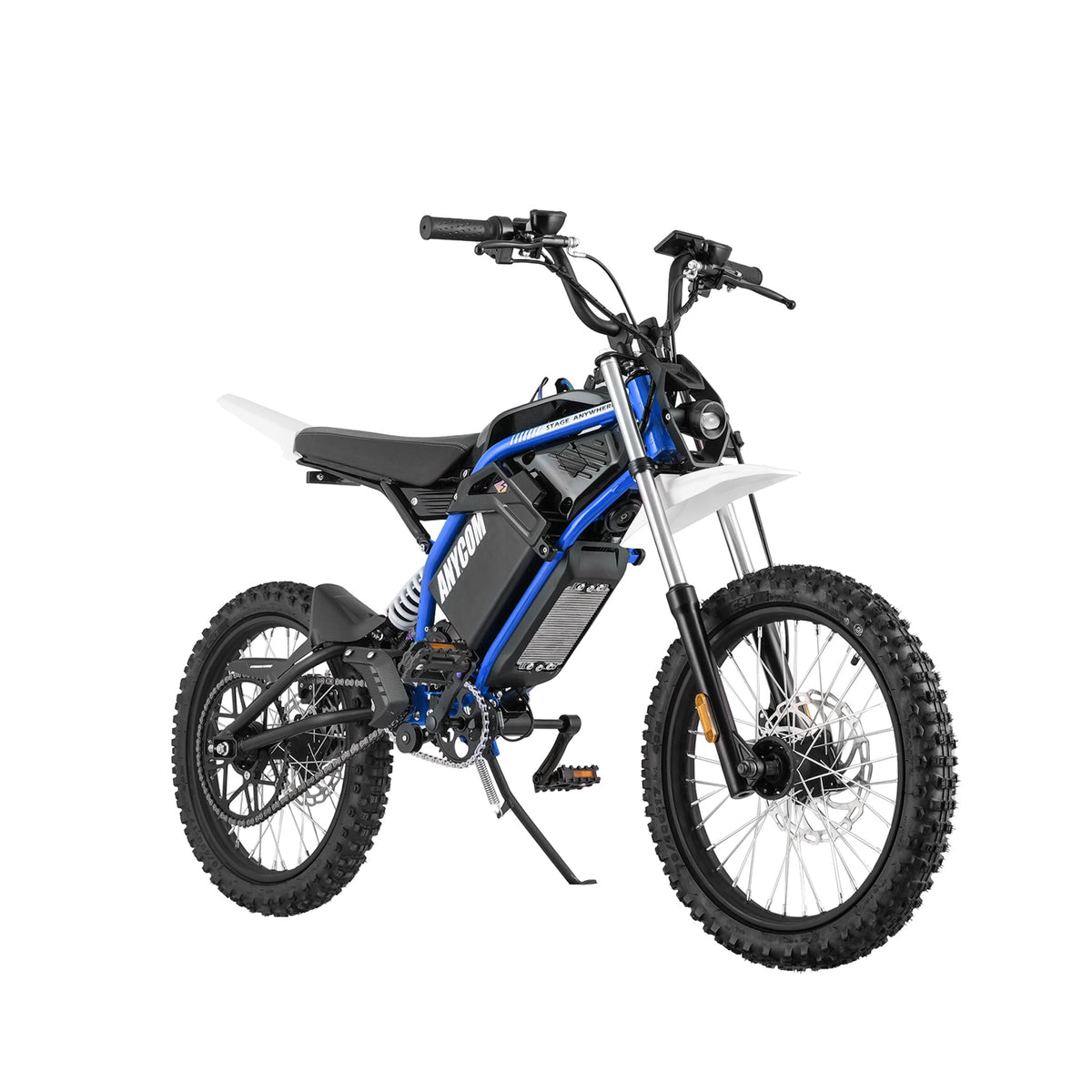 ANYCOM DB1 17“ Off Road Electric Bike 2000W Peak Mid-Drive Motor 48V 28Ah Battery