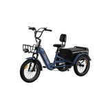 ASOMTOM WHALE 3.0 24" High-Capacity Durable Electric Trike 500W Motor 48V 20Ah Battery