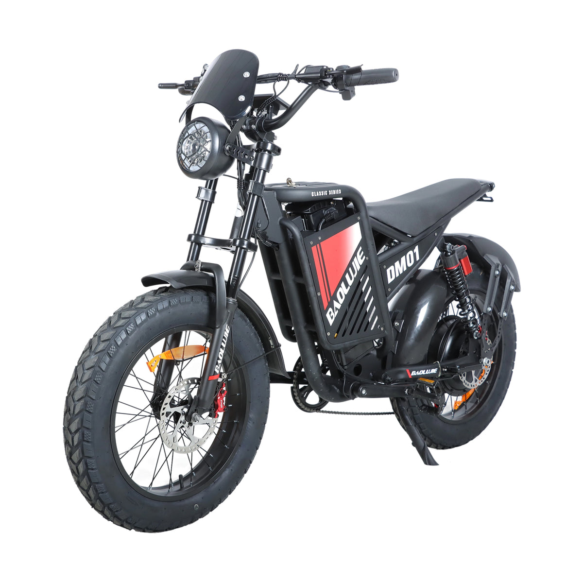 BAOLUJIE DM01 20" Off-Road E-Bike 2000W Motor 60V 30Ah Battery