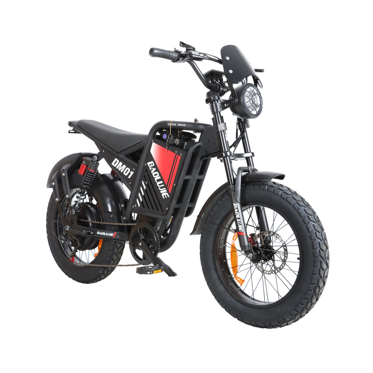BAOLUJIE DM01 20" Off-Road E-Bike 2000W Motor 60V 30Ah Battery