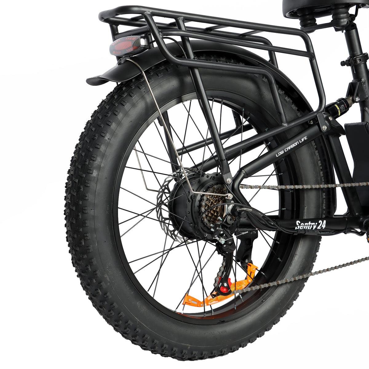 BAOLUJIE P6 2401 24" Mountain E-Bike 2000W Motor 48V 20Ah Battery