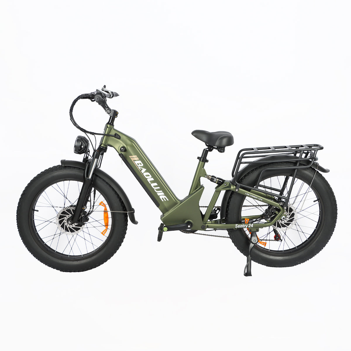 BAOLUJIE P7 2401 24" Step-Thru E-Bike 2000W Motor 48V 20Ah Battery