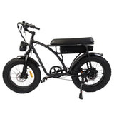 BEZIOR XF001 20*4.0" Fat Tires Retro Electric All-Terrain Bike 1000W Motor 48V 12.5Ah Battery