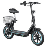 BOGIST AE86-ORIGIN M5 Elite 14" Electric Scooter 500W Motor 48V 13Ah Seat and Cargo Carrier