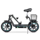 BOGIST AE86-ORIGIN M5 Elite 14" Electric Scooter 500W Motor 48V 13Ah Seat and Cargo Carrier