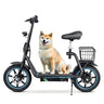 BOGIST AE86-ORIGIN M5 Elite 14" Electric Scooter 500W Motor 48V 13Ah Seat and Cargo Carrier