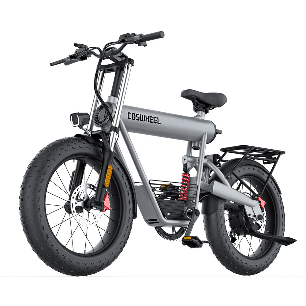 COSWHEEL T20 20" Off Road Electric Bike 1000W Motor 48V 20Ah Battery