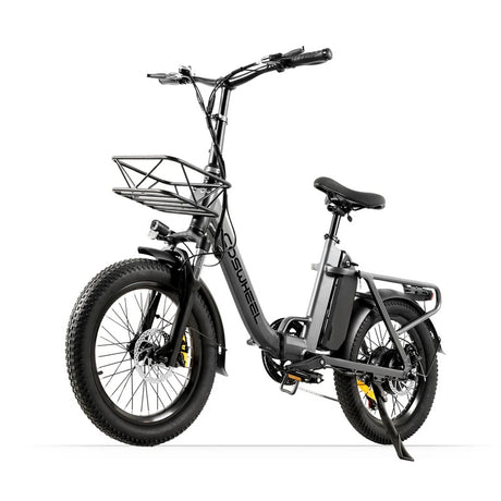 COSWHEEL Y20L 20" Step-Thru Electric Bike Peak 1200W Motor 48V 15Ah Battery