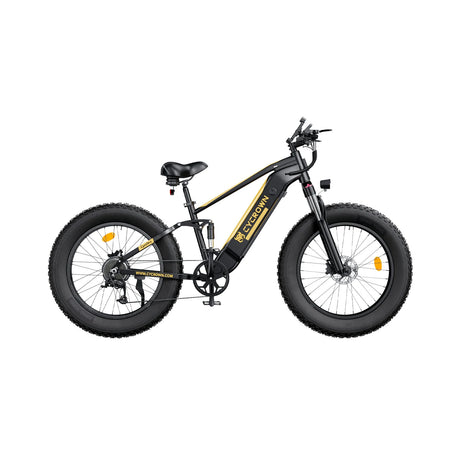 CYCROWN Ultra 26" Fat Tire Electric Mountain Bike 1000W Motor 48V 15Ah Battery