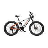 CYRUSHER Ranger 2.0 26" Mountain All Terrain Air shock Electric Bike 750W Motor 52V 20Ah Battery