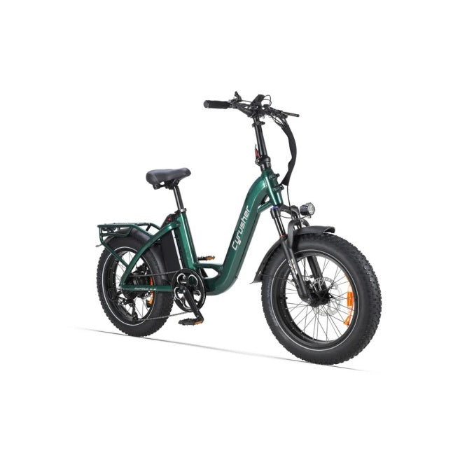 CYRUSHER Rumble2.0 20" E-bike For Women 250W Motor 48V 18Ah Battery