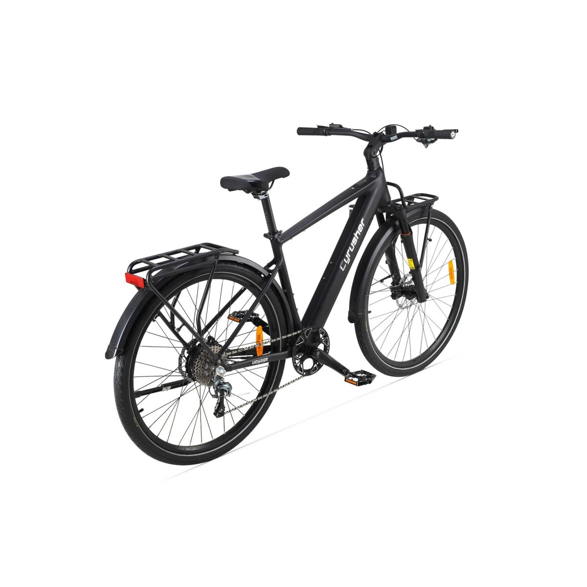 CYRUSHER Voyage 27.5" 700CC Tires Trekking E-Bike 250W Motor 36V 14Ah Battery