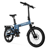 CYRUSHER Sonder 20" Fat Tires Suspension Folding Electric Bike 250W 28Mph 48V 10Ah Battery