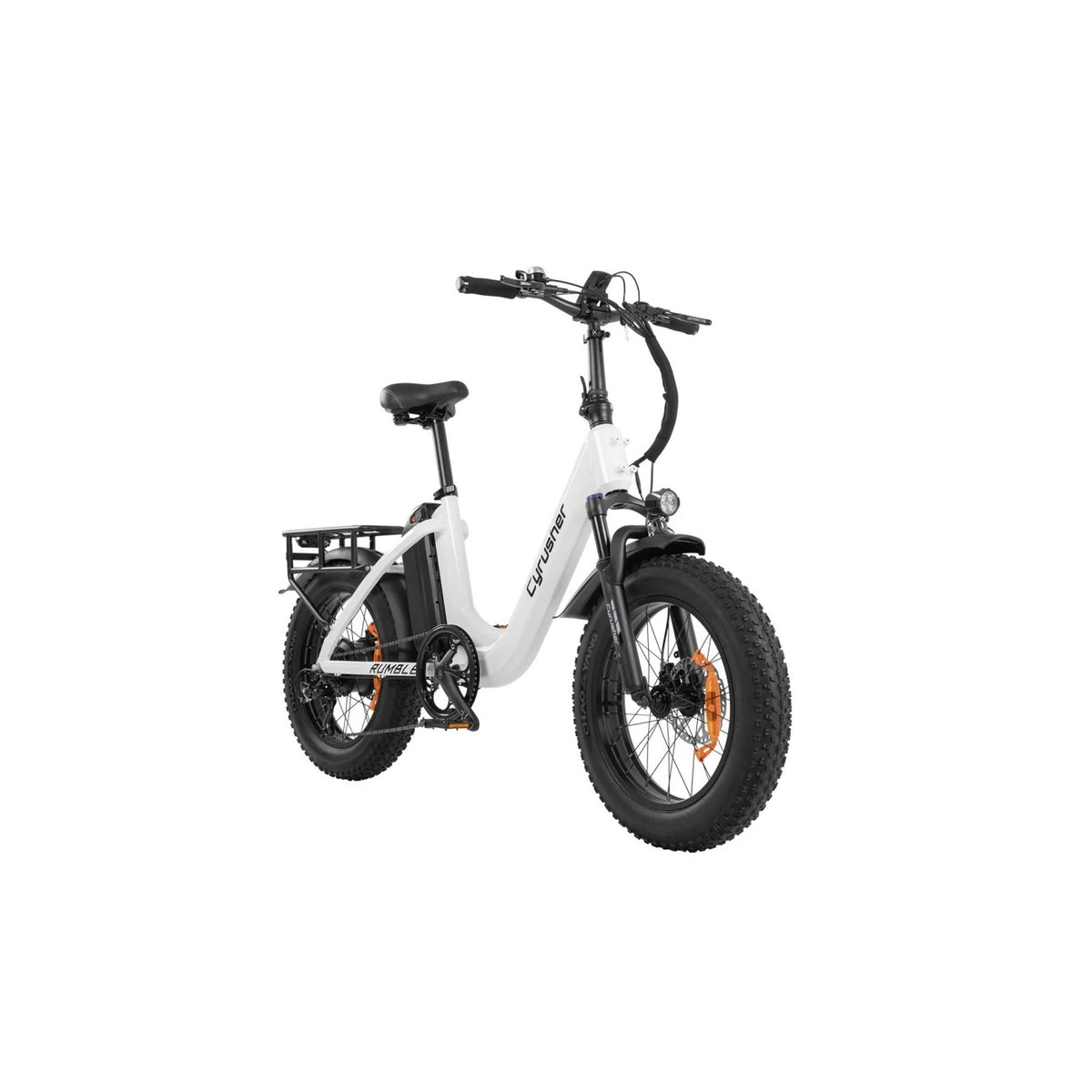 CYRUSHER Rumble 20" Step-through Electric Bike 500W Motor 48V 18Ah Battery