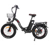 DRVETION CT20 20" Fat Tires Folding Electric Bike 750W Motor 48V 10Ah/15Ah/20Ah Battery（Hydraulic Brakes）