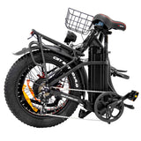 DRVETION CT20 20" Fat Tires Folding Electric Bike 750W Motor 48V 10Ah/15Ah/20Ah Battery（Disc Brake）