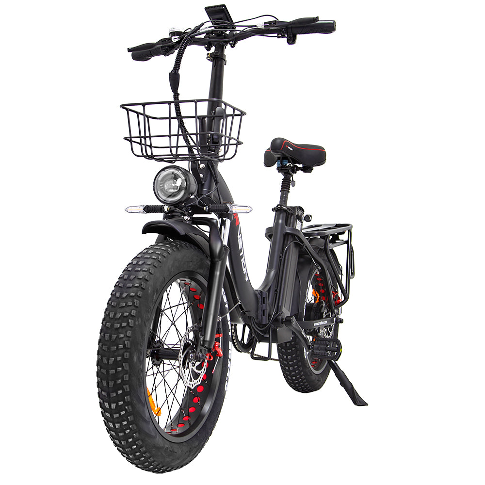 DRVETION CT20 20" Fat Tires Folding Electric Bike 750W Motor 48V 10Ah/15Ah/20Ah Battery（Disc Brake）