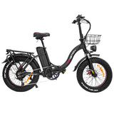 DRVETION CT20 20" Fat Tires Folding Electric Bike 750W Motor 48V 10Ah/15Ah/20Ah Battery（Disc Brake）