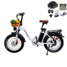 DRVETION CT20 20" Fat Tires Folding Electric Bike 750W Motor 48V 10Ah/15Ah/20Ah Battery（Disc Brake）