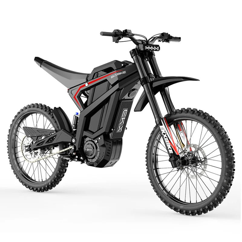 EKXBIKE M1 19" Off-Road E-Bike 16800W Peak Motor 72V 50Ah Battery