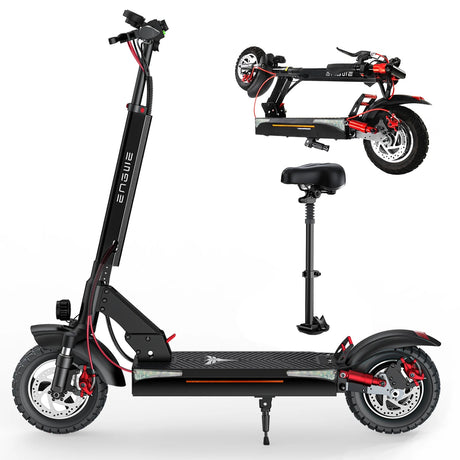 ENGWE Y600S 10" Foldable Electric Scooter 600W Motor 48V 18.2Ah Battery
