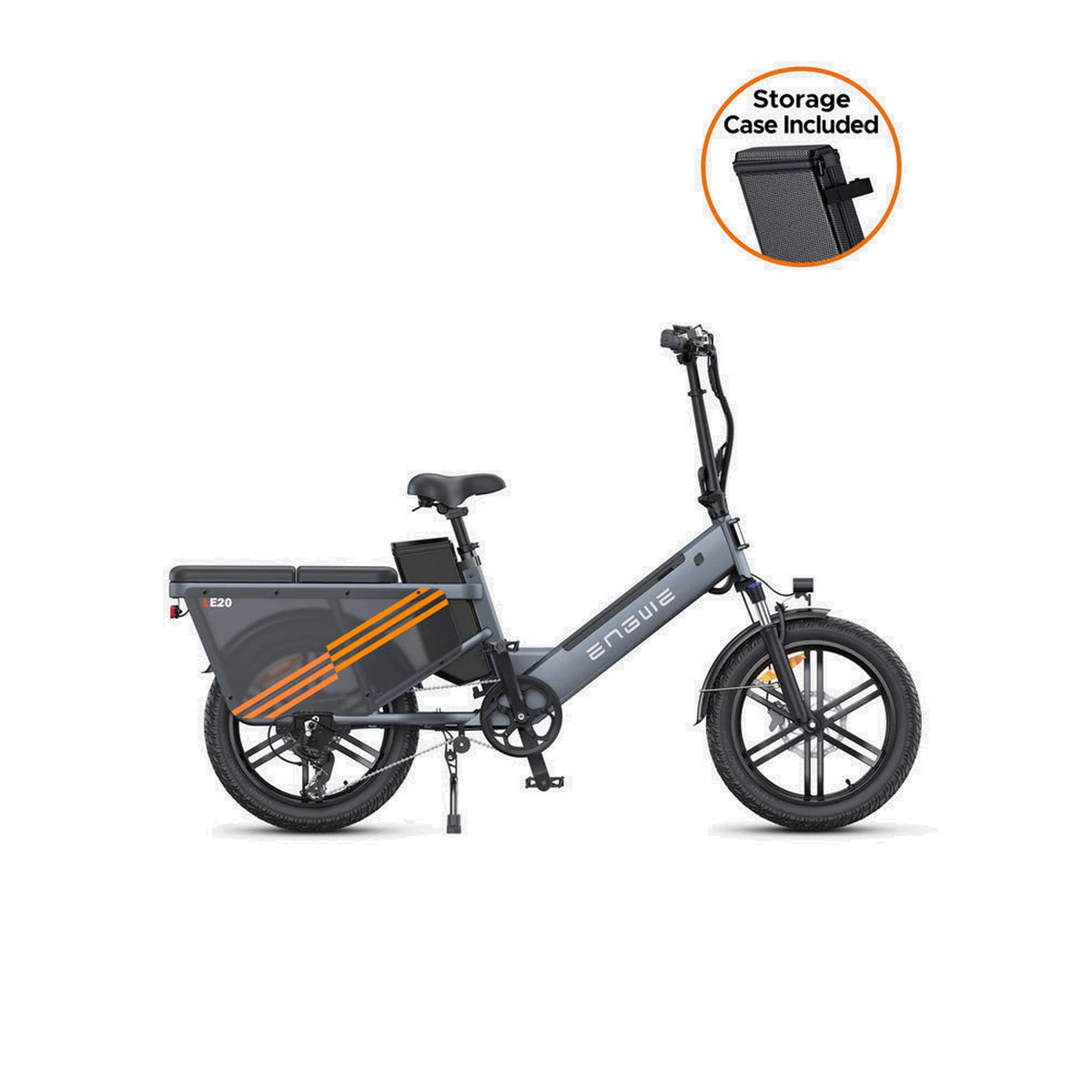 ENGWE LE20 20" Step-Thru Electric Cargo Bike 750W Motor 48V 19.2Ah Battery (Only US)