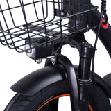GELEIPU C14 14"Electric Scooter 500W Motor 48V 17.5Ah Seat and Cargo Carrier