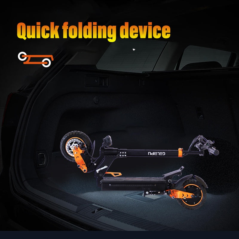 GELEIPU Z1 10" All-Terrain Electric Scooter 1200W Motor 48V 20Ah Battery