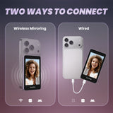 GEMMEE G100 Selfie Monitor with Stand 3000mAh Battery 3.97" Screen for iPhone/Android