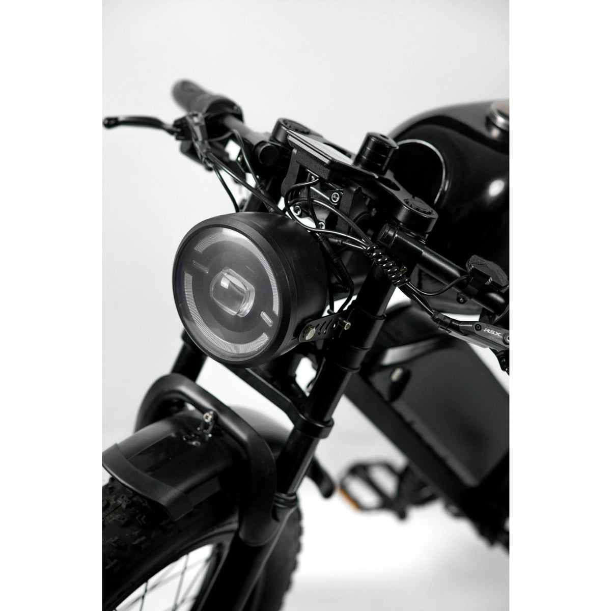 GLEERIDE MIX 66 20" Retro Moped Style Electric Bike 1200W Peak Motors 48V 16Ah Battery