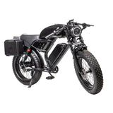 GLEERIDE MIX 66 20" Retro Moped Style Electric Bike 1200W Peak Motors 48V 16Ah Battery