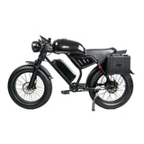 GLEERIDE MIX 66 20" Retro Moped Style Electric Bike 1200W Peak Motors 48V 16Ah Battery