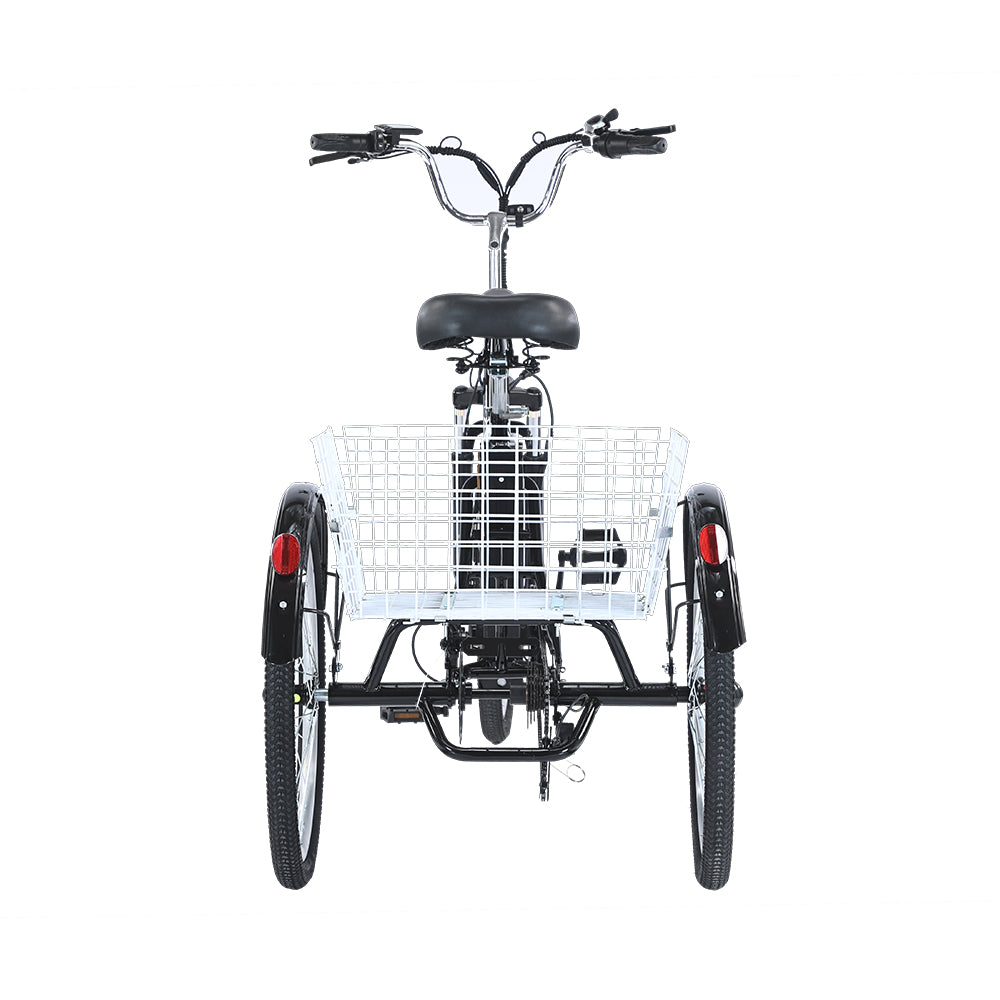 GOGOBEST GF100 24" Electric City Tricycle Cargo Ebike 350W Motor 36V 15Ah/20Ah Battery