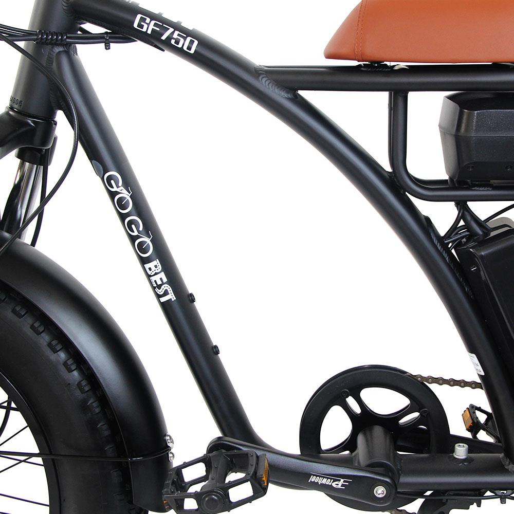 GOGOBEST GF750 20*4'' Bicicleta eléctrica todo terreno con neumático ancho 1000W*2 Motores duales Batería de 48V 17.5Ah