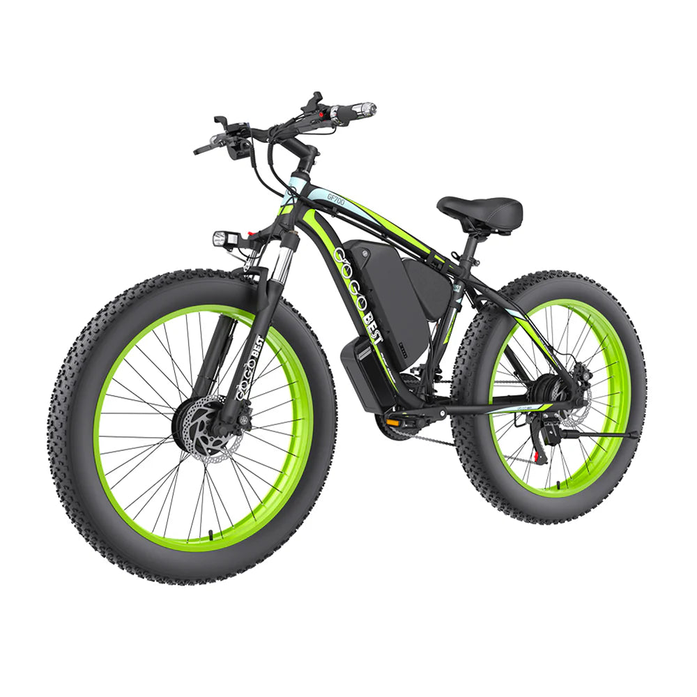 GOGOBEST GF700 26*4'' Fat Tire Mountain Bike Elettrica Motore 500W Batteria 48V 17.5Ah