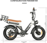 BAOLUJIE DP2033 ebike configuration parameter