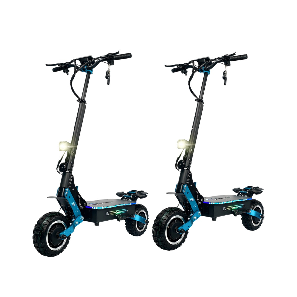 GLEERIDE H5 11" Off-Road Electric Scooter 3000W*2 Dual Motor 60V 30Ah LG Battery