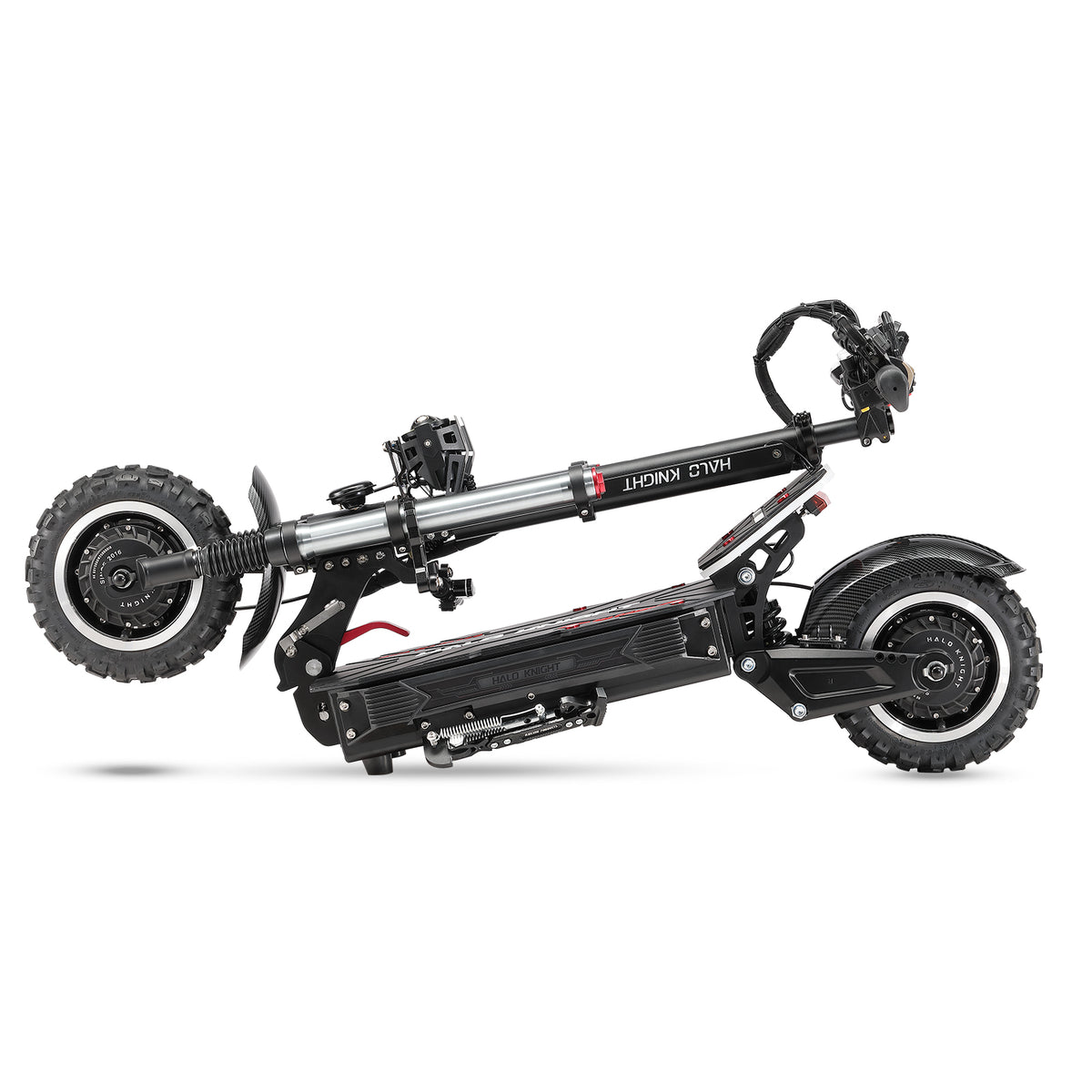 HALO KNIGHT T107 Pro (2025) 11" Foldable Electric Scooter 3000 W*2 Dual Motor 60V 38.4 Ah Battery